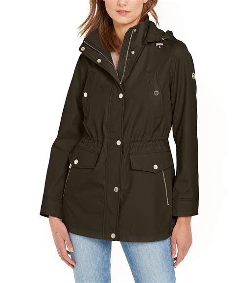 michael kors half jacket|Michael Kors anorak jacket women.